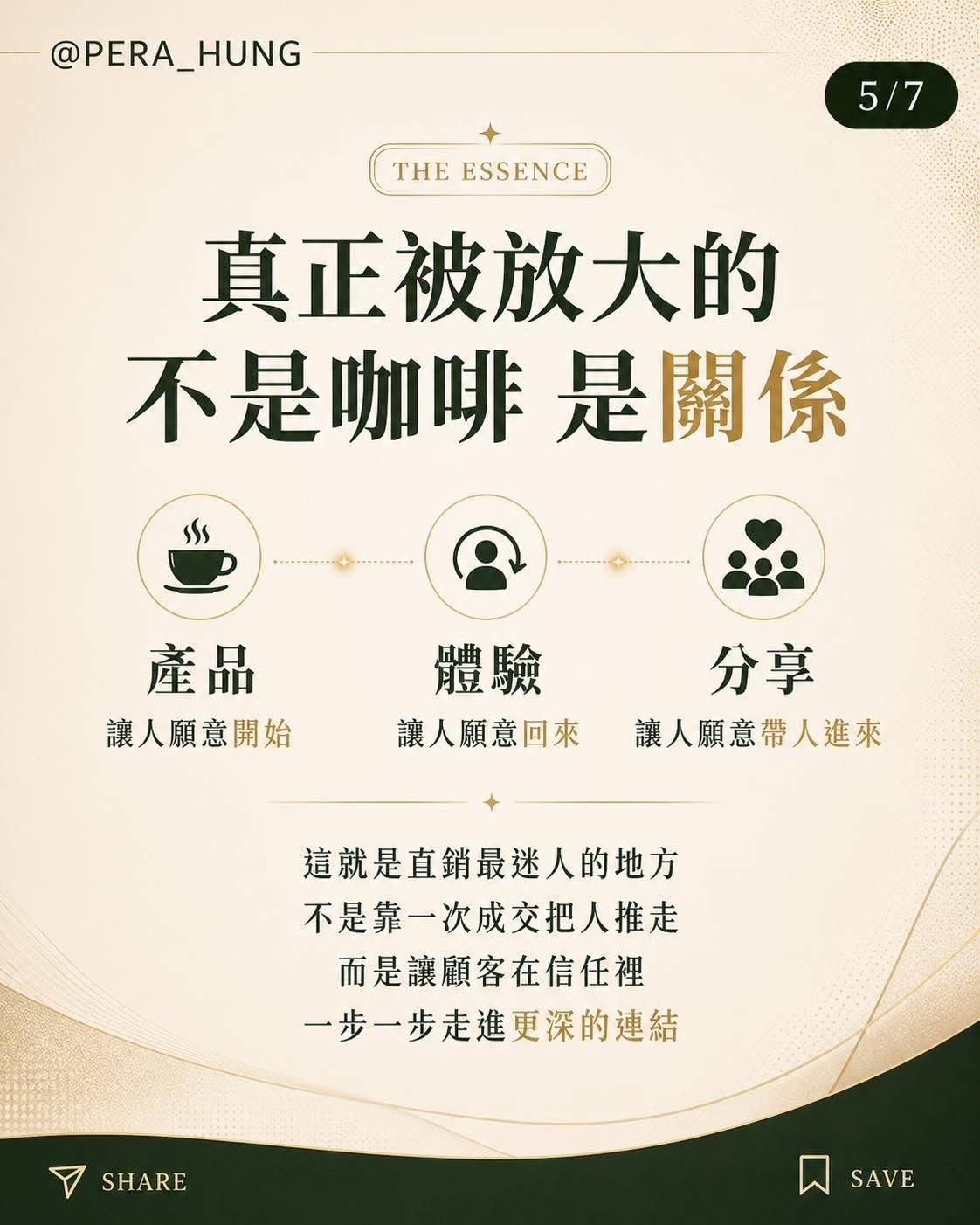 真正被放大的不是咖啡是關係